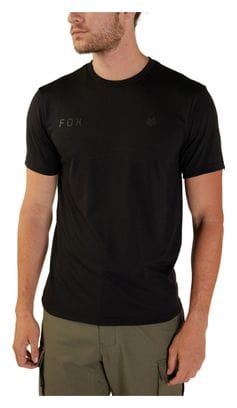 Fox Wordmark Tech T-shirt Black