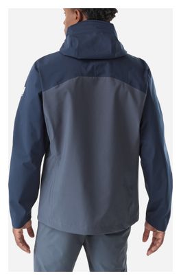 Giacca impermeabile Millet Seneca Storm 3L blu da uomo