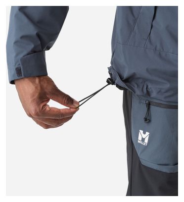 Giacca impermeabile Millet Seneca Storm 3L blu da uomo