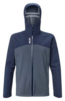 Giacca impermeabile Millet Seneca Storm 3L blu da uomo