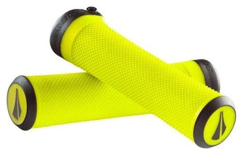 Poignées SDG SLATER - 1PC Lock-on Neon Yellow  135mm  30-32 OD  ergonomique