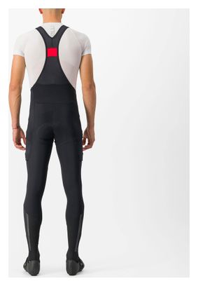 Lange Radhose mit Trägern Castelli Unlimited Trail Schwarz