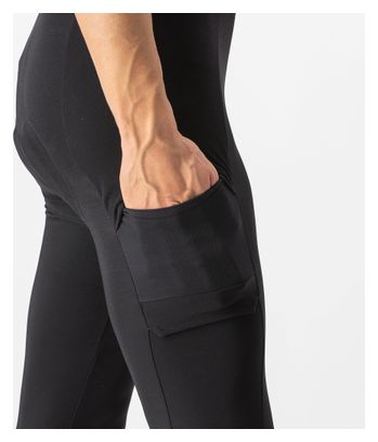 Lange Radhose mit Trägern Castelli Unlimited Trail Schwarz