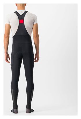 Lange Radhose mit Trägern Castelli Unlimited Trail Schwarz