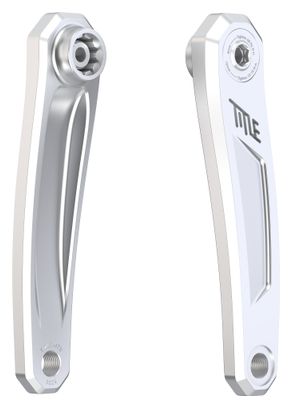 Title CR1-E Chrome Cranks (Without Chainring)