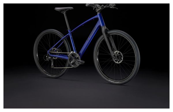 Vélo Fitness Trek Dual Sport 1 Shimano Tourney/Acera 8V 27.5'' Bleu Gén. 5