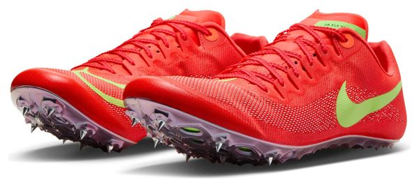 Nike Zoom Ja Fly 4 Red Green Men's Track & Field Shoes