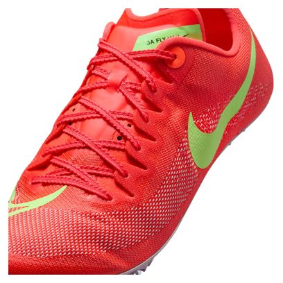 Chaussures d'Athlétisme Nike Zoom Ja Fly 4 Rouge Vert Homme