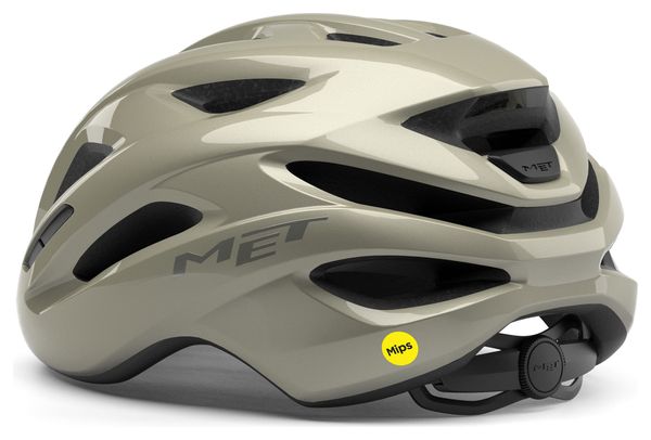MET Idolo Mips Road Bike Helmet, Shiny Metallic Gray