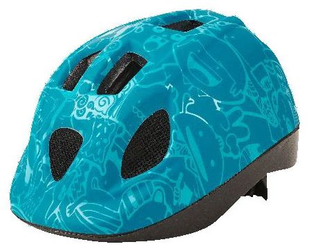 CASQUE KID 46-53 XS BLEU VERT SMIL.