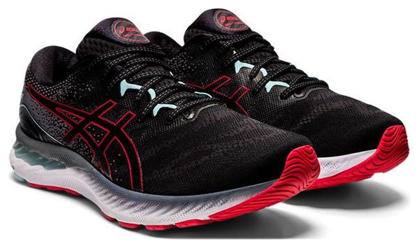 Chaussures de Running Asics Gel Nimbus 23 Noir Rouge 