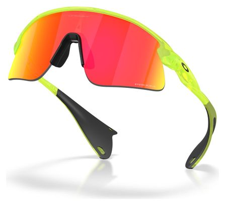 Máscara Oakley Stunt Devil - Matte Uranium / Prizm Ruby / Ref : OO9517-03