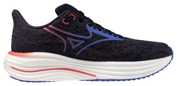 Mizuno Wave Rider 29 Running Shoes, Gray/Blue/Pink, Women's