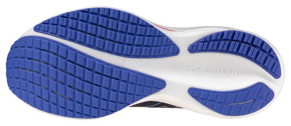 Zapatillas de running Mizuno Wave Rider 29 Gris/Azul/Rosa Mujer