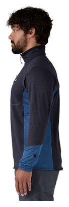 Pile Patagonia R1 1/2 Zip Uomo Blu