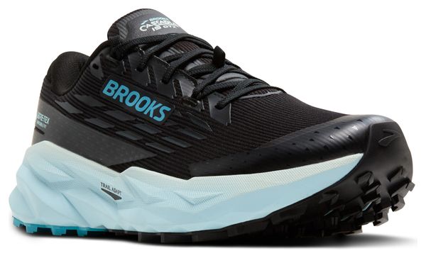 Chaussures Trail Brooks Cascadia 19 GTX Noir/Bleu Femme