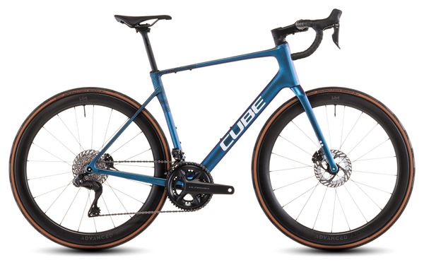 Cube Attain C:62 SLT Rennrad Shimano Ultegra Di2 12S 700 mm Schaltung Mint Blau 2026