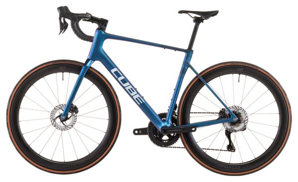 Cube Attain C:62 SLT Rennrad Shimano Ultegra Di2 12S 700 mm Schaltung Mint Blau 2026