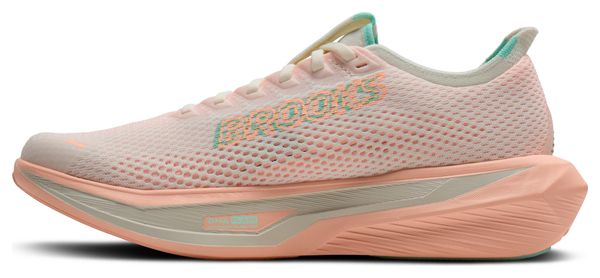 Scarpe da corsa Brooks Hyperion 3 Beige/Rosa Donna