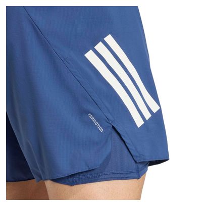 Pantaloncini adidas adi365 Formotion Uomo Blu 2 in 1