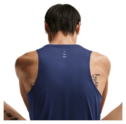 Canotta Nike Stride blu da uomo