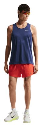 Canotta Nike Stride blu da uomo