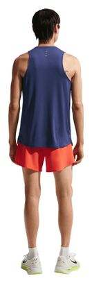Canotta Nike Stride blu da uomo