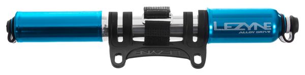 Pompe à main LEZYNE Alloy Drive Medium Bleu