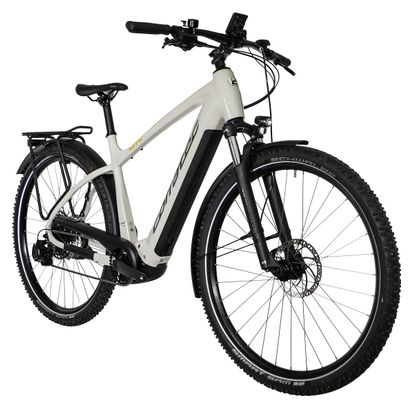 Corratec E-Power MTC 12S Gent Bicicletta ibrida elettrica Sram SX Eagle 12S 625 Wh 29'' Beige Grigio 2023