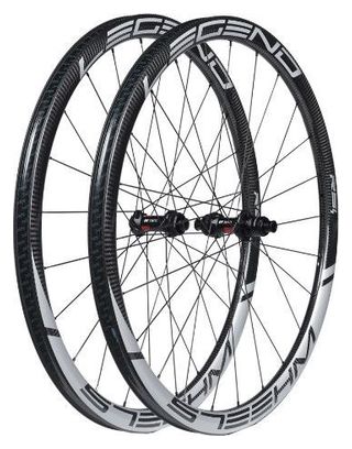 Paire de Roues Legend Wheels 39H RS⁴  - 12X100 - 12X142mm - Legend RS - Disc Centerlock - Campagnolo N3W