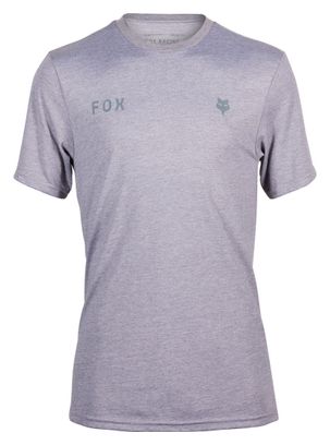 Fox Wordmark Tech T-Shirt Hellgrau