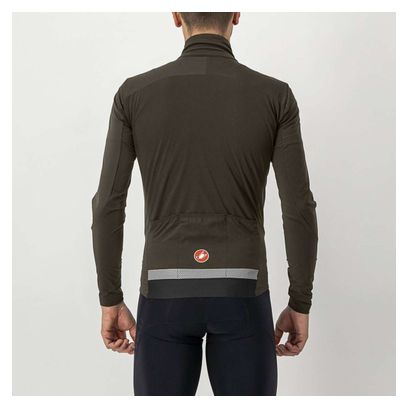 Castelli Beta Ros Kaki Long Sleeve Jacket | Alltricks.com