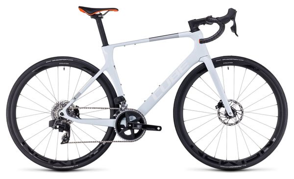 Cube Agree C:62 Pro Bicicleta de Carretera Sram Rival eTap AXS 12S 700 mm Blanca 2023