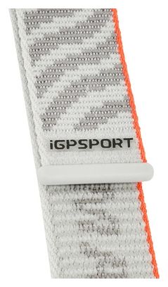 Bracelet Montre IGPSport VeRun Strap Textile Gris Orange