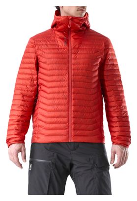 Piumino Millet Evole Ultra Light 800 Hoodie arancione da uomo