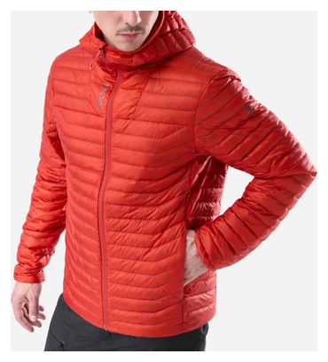 Piumino Millet Evole Ultra Light 800 Hoodie arancione da uomo