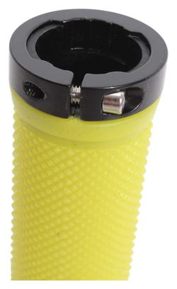 Poignées Lock-On BMX KHE 135 mm légères avec embouts