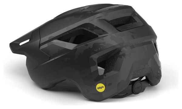 MET Shelter Youth Mips kinderhelm, zwart