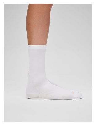 Chaussettes Maap Team Longues Blanc/Orange