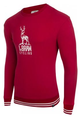 LeBram Cerf Sweatshirt Winery Red