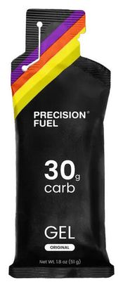 Gel énergétique Precision Fuel & Hydratation 30g Carb Goût neutre - 51g