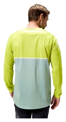 Camiseta de manga larga estampada Endura Core Verde/Amarillo