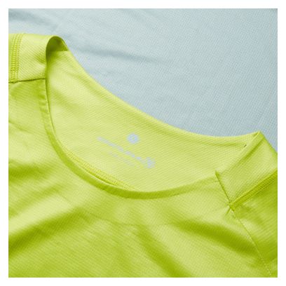 Camiseta de manga larga estampada Endura Core Verde/Amarillo