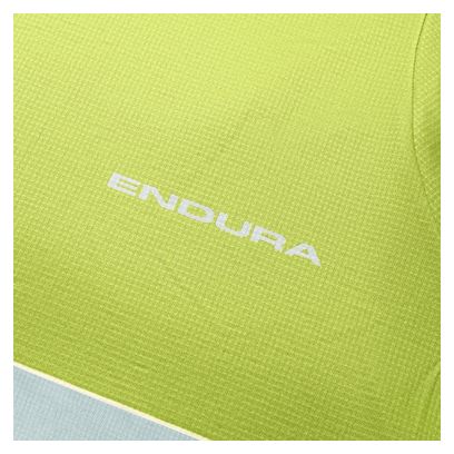 Camiseta de manga larga estampada Endura Core Verde/Amarillo