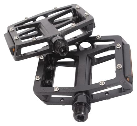 VTT Pédales KHE Flat Pin 9/16 Pouce Aluminium
