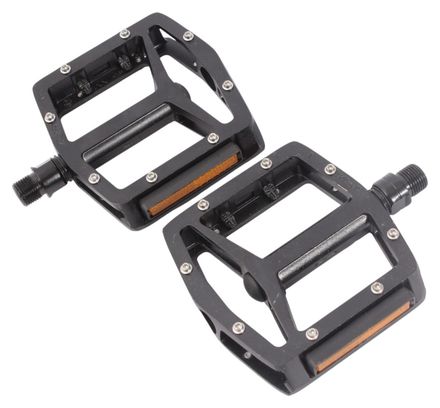 VTT Pédales KHE Flat Pin 9/16 Pouce Aluminium