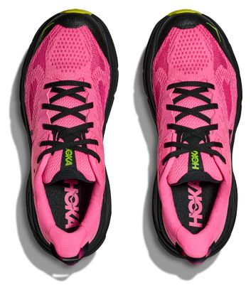 Zapatillas Trail Hoka Challenger 8 Rosa/Negro, Mujer