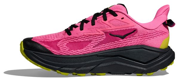 Zapatillas Trail Hoka Challenger 8 Rosa/Negro, Mujer