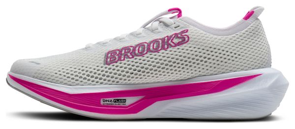 Chaussures Running Brooks Hyperion 3 Blanc/Rose Femme
