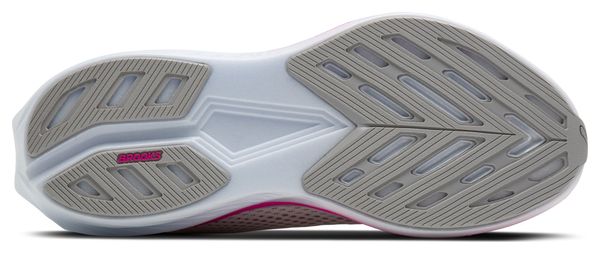 Chaussures Running Brooks Hyperion 3 Blanc/Rose Femme